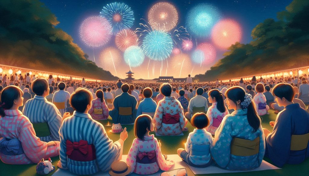 花火大会風景