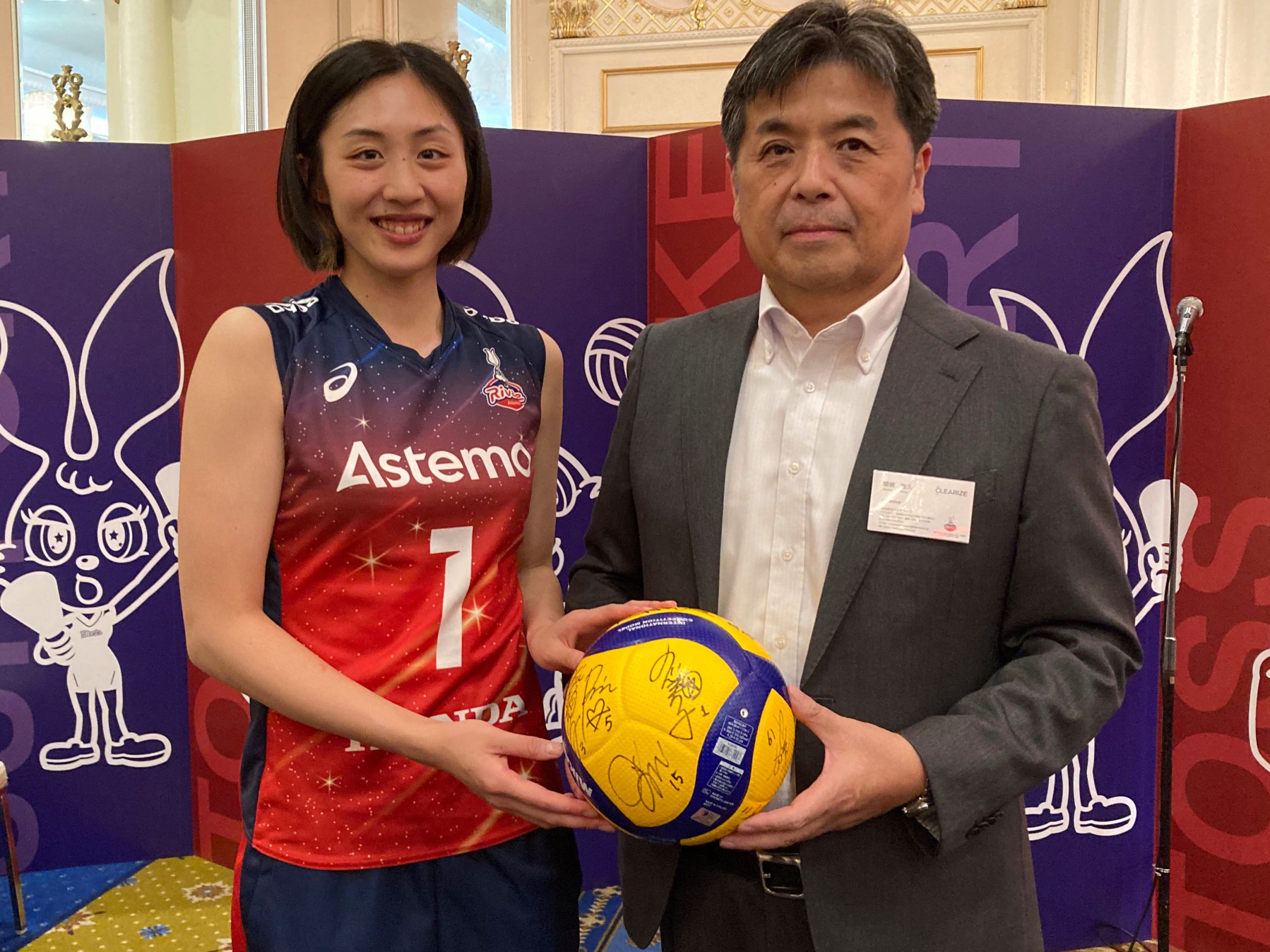 上坂キャプテンと関根社長