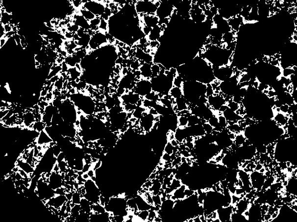 LPSCペレットの断面画像解析130MPa